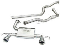 Opel Corsa D 07-09 Nurburgring Turboback-sportavgassystem (Med De-Cat & Ej Ljuddämpat) Cobra Sport